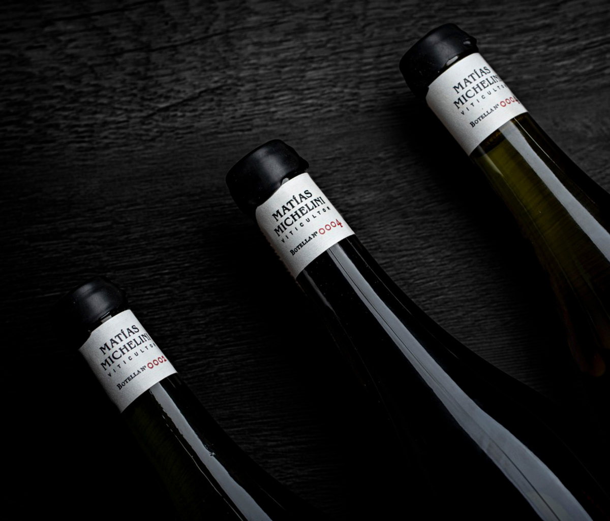 Wine label design Solido Sitio La Romain Caos Matias Michelini Mendoza Argentina
